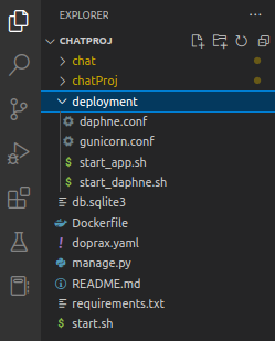 create deployment folder