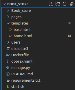 create startsh file