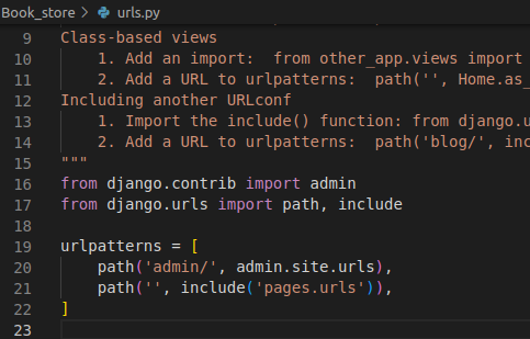 include URL in project directory