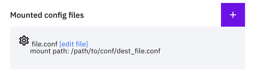 mount config file to nginx
