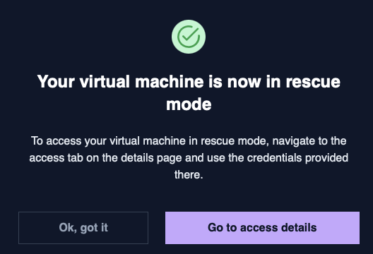 Doprax Rescue Mode