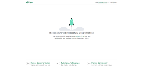 running django server on port