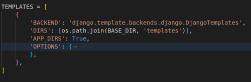 specify location in templates