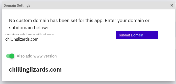 Doprax add domain